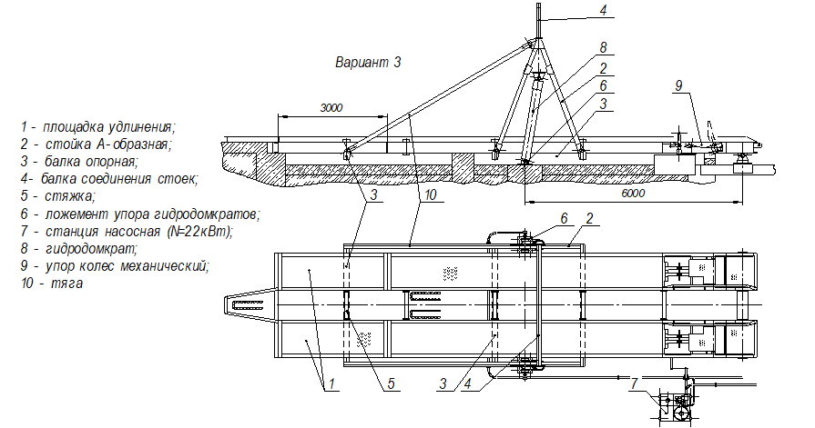 схема реконструкция автомобилеразгрузчика ГУАР-30